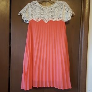 Lace shift dress NWOT